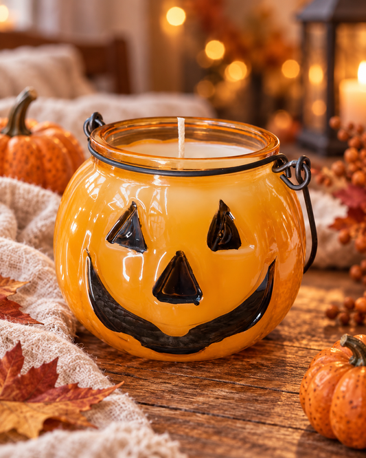 Pumpkin Lantern Candle